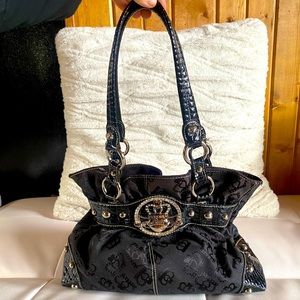 Kathy Van Zeeland Black Purse